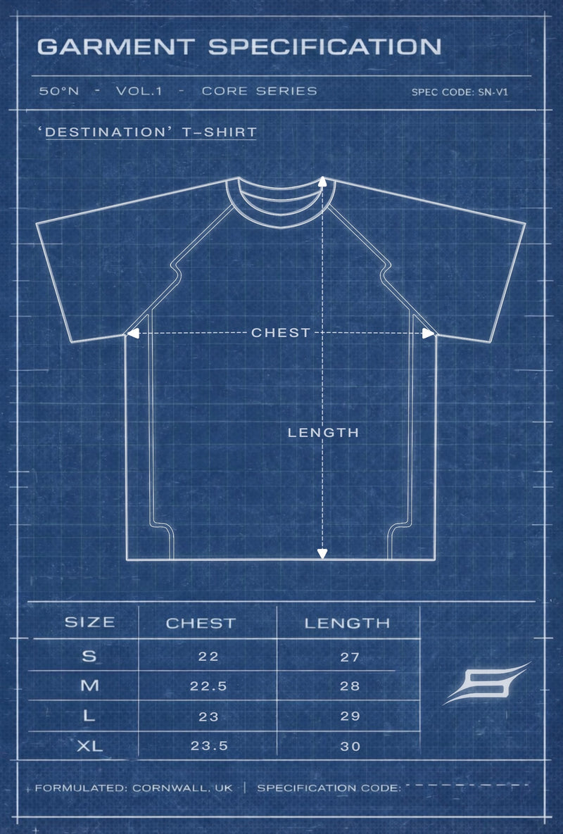 DESTINATION T-SHIRT (BLACK)